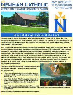 Feast of the Ascension of the Lord - Parishes Online