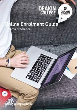 Online Enrolment Guide - Diploma of Science - deakincollege.edu.au