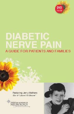 DIABETIC NERVE PAIN A GUIDE FOR PATIENTS AND FAMILIES - DVD