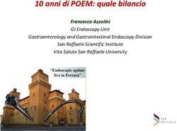 10 anni di POEM: quale bilancio - Francesco Azzolini GI Endoscopy Unit Gastroenterology and Gastrointestinal Endoscopy Division - Mcr Ferrara