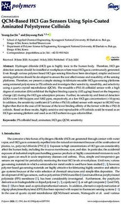 QCM-Based HCl Gas Sensors Using Spin-Coated Aminated Polystyrene Colloids - MDPI