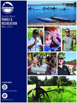 Parks & recreation Castle Rock - LEARN MORE - Town of Castle Rock