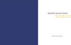GEOMETRIC ABSTRACT WORKS: THE LATIN AMERICAN VISION FROM THE 1950S, 60S AND 70S - MONICA ESPINEL
