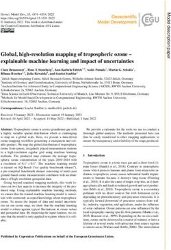 Global, high-resolution mapping of tropospheric ozone - explainable machine learning and impact of uncertainties - GMD