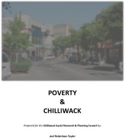 POVERTY CHILLIWACK & Prepared for the Chilliwack Social Research & Planning Council by: Chilliwack Social Research and ...