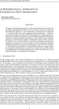 A DISTRIBUTIONAL APPROACH TO CONTROLLED TEXT GENERATION