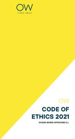 CODE OF ETHICS 2021 OW - OCEAN WINDS OFFSHORE S.L.