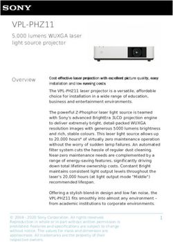 VPL-PHZ11 5,000 lumens WUXGA laser light source projector