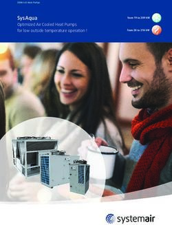SysAqua Optimized Air Cooled Heat Pumps for low outside temperature operation ! - from 19 to 209 kW - Systemair