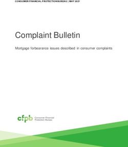 Complaint Bulletin Mortgage forbearance issues described in consumer complaints - Consumer ...