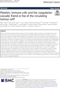 Platelets, immune cells and the coagulation cascade; friend or foe of the circulating tumour cell?