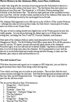 Movie History in the Alabama Hills, Lone Pine, California