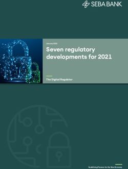 Seven regulatory developments for 2021 - The Digital Regulator - SEBA Bank