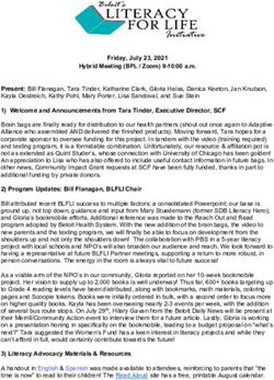 Welcome and Announcements from Tara Tinder, Executive Director, SCF