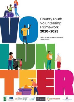 County Louth Volunteering Framework - 2020-2023 "Only a life lived for others is worth living" - Albert Einstein
