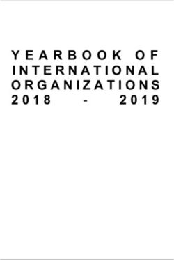 YEARBOOK OF - Union of ...