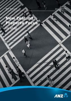 New Zealand Property Focus - In step ANZ Research January 2019