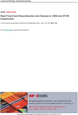 Real-Time Event Reconstruction and Analysis in CBM and STAR Experiments - IOPscience