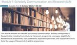 Research4Life Massive Online Open Course on Global Access to Research in health, food and agriculture, environment, innovation and law - Project ...