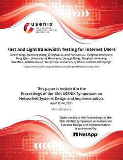 Fast and Light Bandwidth Testing for Internet Users - USENIX