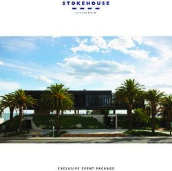 EXCLUSIVE EVENT PACKAGE - Stokehouse