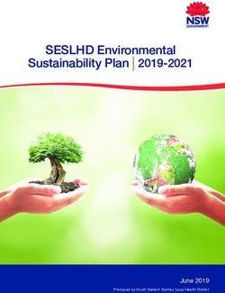 SESLHD Environmental Sustainability Plan 2019-2021 - June 2019 - South Eastern ...