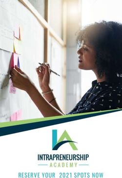 RESERVE YOUR 2021 SPOTS NOW - The Cable Center