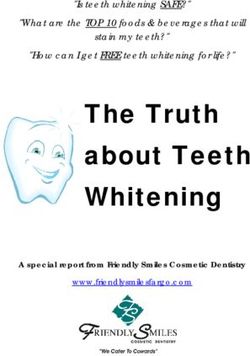 The Truth about Teeth Whitening