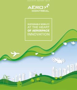 INNOVATION AT THE HEART OF AEROSPACE - Aéro Montréal