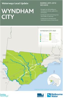 WYNDHAM CITY Waterways Local Update