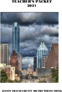 TEACHER'S PACKET 2021 - AUSTIN TRAVIS COUNTY DO THE WRITE THING - Do the Write Thing Texas ...
