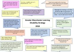 Greater Manchester Learning Disability Strategy 2018 - Greater Manchester Health & Social ...