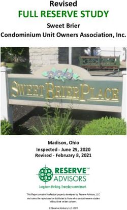 FULL RESERVE STUDY Revised