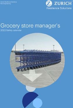 Grocery store manager's - 2022 Safety calendar - Zurich North ...