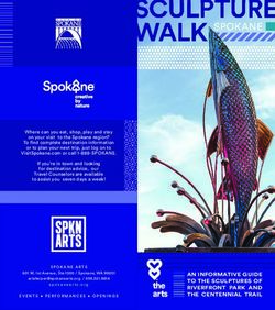 SCULPTURE WALK SPOKANE - City of Spokane