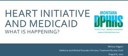 HEART INITIATIVE AND MEDICAID - WHAT IS HAPPENING? Melissa Higgins Addictive and Mental Disorders Division, Treatment Bureau Chief August 6, 2021