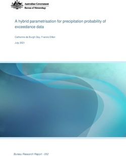 A hybrid parametrisation for precipitation probability of exceedance data