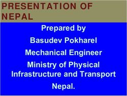 PRESENTATION OF NEPAL - Prepared by Basudev Pokharel Mechanical Engineer Ministry of Physical Infrastructure and Transport Nepal - unece