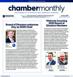 Board of Directors welcomes Day as 2020 Chair - Wooster ...