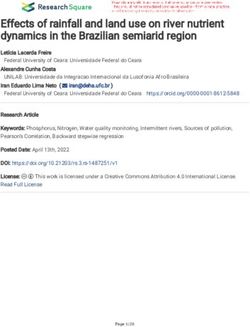 Effects of rainfall and land use on river nutrient dynamics in the Brazilian semiarid region