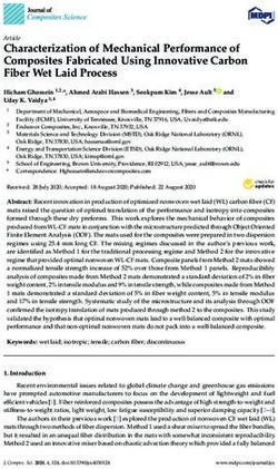 Characterization of Mechanical Performance of Composites Fabricated Using Innovative Carbon Fiber Wet Laid Process - MDPI