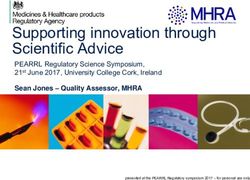 Supporting innovation through Scientific Advice - PEARRL Regulatory Science Symposium, 21st June 2017, University College Cork, Ireland.