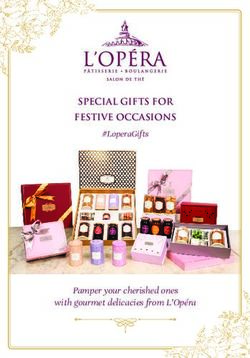 SPECIAL GIFTS FOR FESTIVE OCCASIONS - Pamper your cherished ones with gourmet delicacies from L'Op&eacute;ra - L' Opera