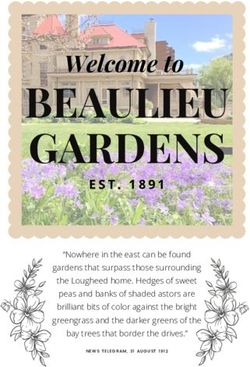 BEAULIEU GARDENS Welcome to - Lougheed House