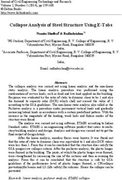 Collapse Analysis of Steel Structure Using E-Tabs