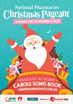 C A ROLS SONG BOO K PAG EANT AT HOME - PRESENTED BY - National Pharmacies Christmas ...