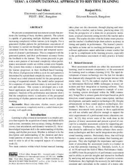 1E0A': A COMPUTATIONAL APPROACH TO RHYTHM TRAINING