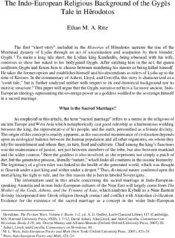 The Indo-European Religious Background of the Gygēs Tale in Hērodotos