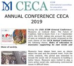 Activities related to the ICOM-CECA website