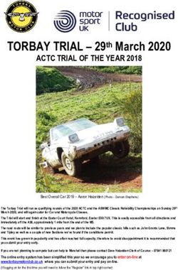 TORBAY TRIAL - 29th March 2020 - ACTC TRIAL OF THE YEAR 2018 - Association of Classic ...